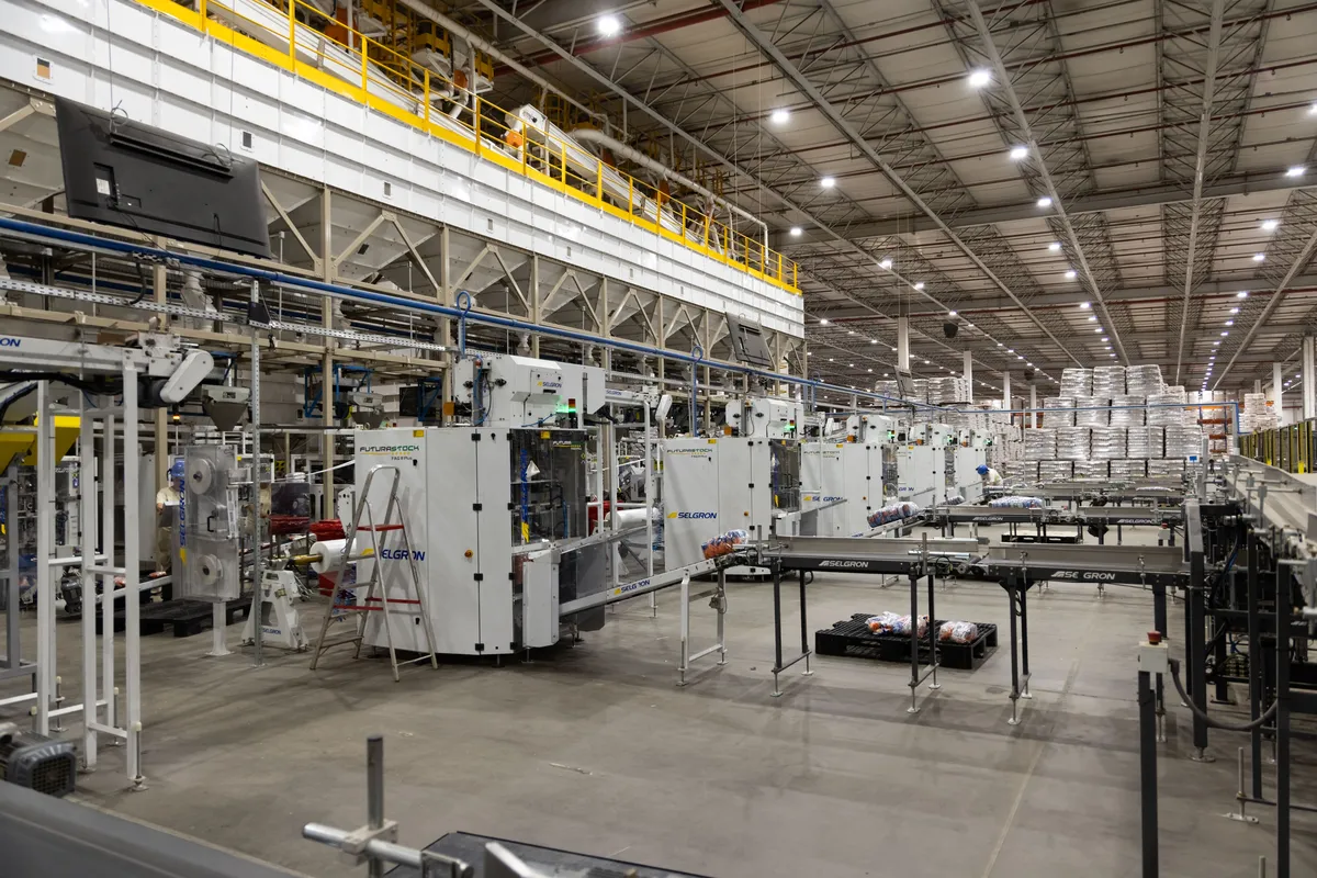 Fábrica Camil Alimentos — maquinário industrial